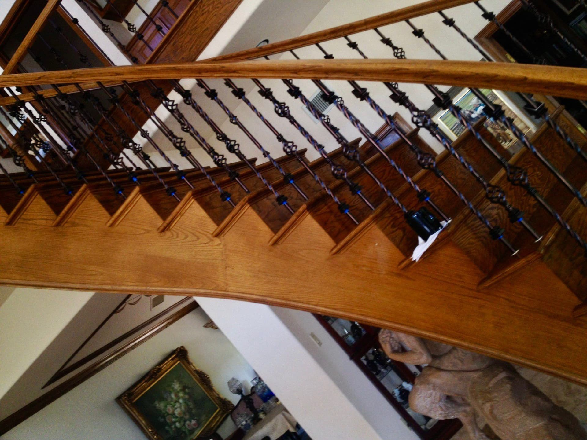 Gallery photos for Staircase Refinishing in Del Mar: Image #1