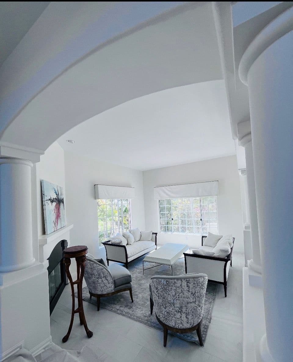 Gallery photos for Serene All-White Home Transformation in Encinitas: Image #2